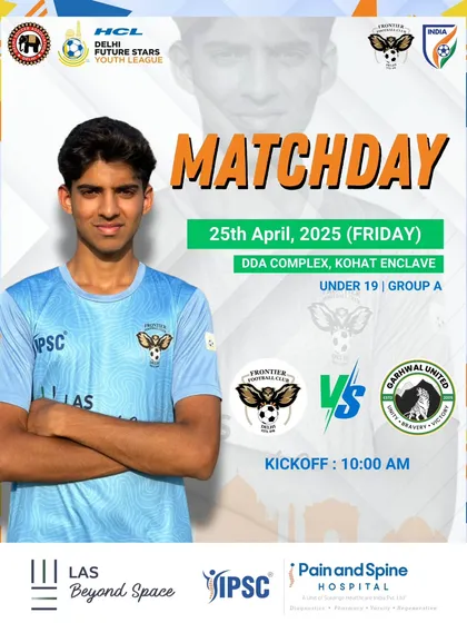 A big game tomorrow for our U-19s against Garhwal United in the HCL Delhi Future Stars Youth League.