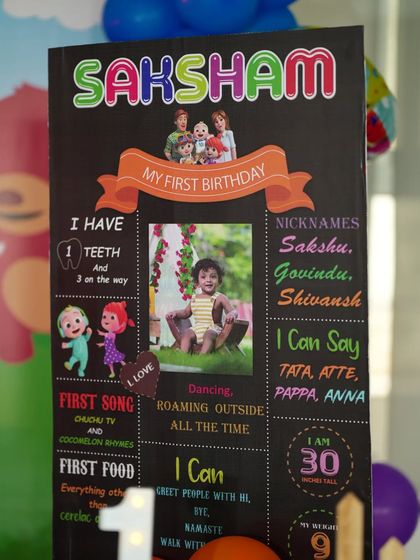 Event Destiny - Birthday Party Decoration Milestone & Chic Celebrations photo 16