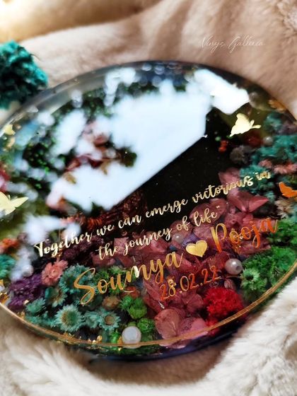 Vinys Galleria - Custom Resin Home Decor Round & Agate Style Photo Frames photo 26