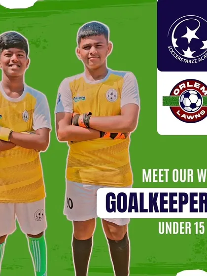 Meet our U-15 YPL goalkeepers, Sai Khedekar and Deon Shetty. They are the guardians of our goal, and we're proud to have them.