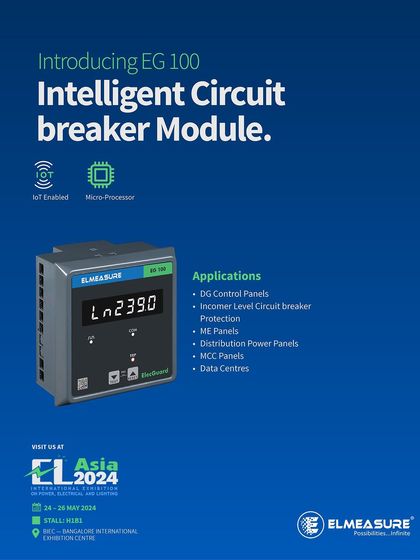 Introducing the EG 100, my intelligent circuit breaker module. It's designed for a wide range of applications, from DG control panels to data centers.