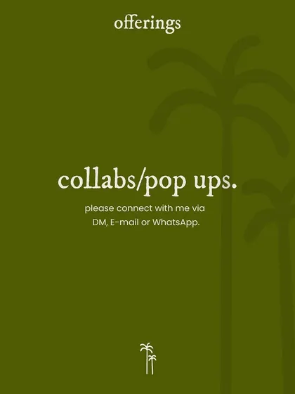 Let's create a memorable food experience together. Whether it's a pop-up at your venue or a brand collaboration, I bring my family's recipes and a passion for great food to every project.