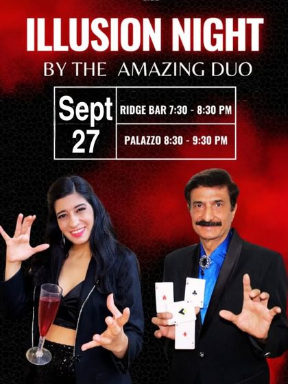 Ready to blow some minds at "Illusion Night"! This show features my dad and me performing our favorite close-up magic and illusions.