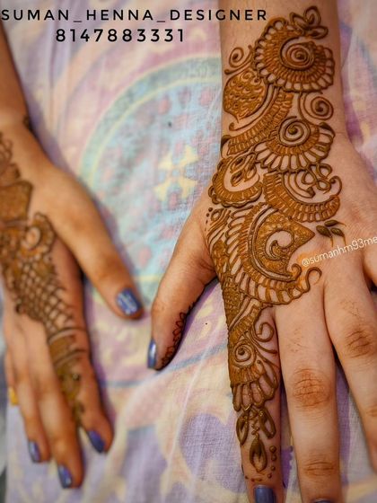 Suman Mehndi Designer - Festive & Party Henna Elegant Arabic & Indo-Arabic Styles photo 3