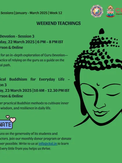 Choe Khor Sum Ling - Spiritual Community Events Core Dharma Teachings & Weekend Courses photo 25