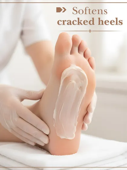 Don't let cracked heels hold you back. My specialized Footlogix pedicure is a targeted treatment that softens rough skin and deeply moisturizes, providing visible results and lasting comfort.