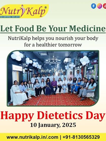 A post celebrating Dietetics Day with the message, "Let food be your medicine." It showcases our team and our mission to nourish bodies for a healthier tomorrow.