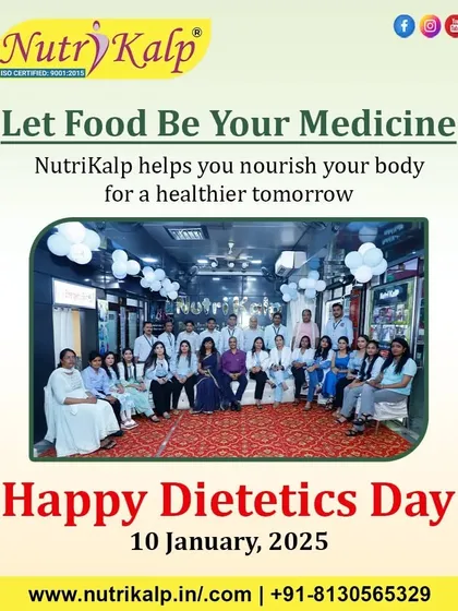 Happy Dietetics Day from the Nutrikalp team! We are proud to be a part of a profession that nourishes lives.