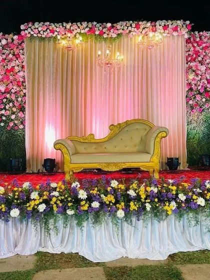 Sahaara Events - Event Decoration & Management Wedding & Reception Stages photo 3