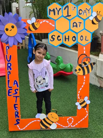 The first day of school is a huge milestone, and we make sure it's a happy and welcoming one. We love capturing these precious moments as children officially begin their learning journey with us.