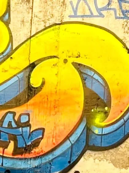 Another close up of the first piece of the year. The way the colors blend and the lines flow is what I'm always chasing. It's a constant search for a new flow.