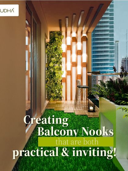 Paudha - Outdoor Space Design & Transformation Balcony Gardens & Cozy Nooks photo 17