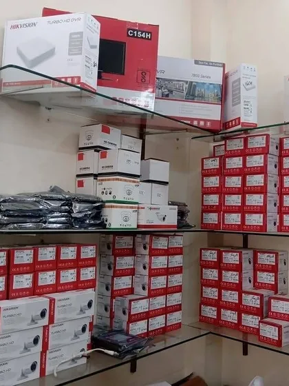 I maintain a full stock of Hikvision cameras, DVRs, and other equipment. Having inventory on hand means I can start your project quickly and have the right parts available for any service or repair job.