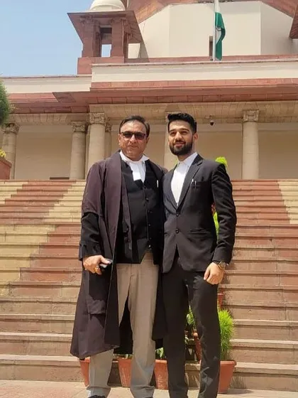 With my senior, a respected advocate, at the Supreme Court. I believe in learning from the best, and my program provides you with exposure to the wisdom and experience of seasoned legal professionals.