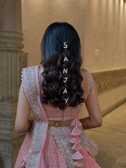 Bhavya Achar - Bridal & Occasion Styling Romantic Open & Half-Up Styles photo 26