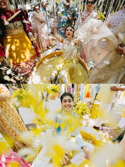 Picsurely - Wedding Photography & Cinematography Vibrant Haldi & Mehendi photo 16