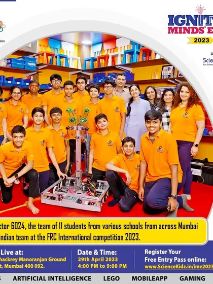 This is Team RFactor 6024, the first Indian team at the FRC International competition. We build more than robots; we build confident, world-class engineers ready to take on any challenge.