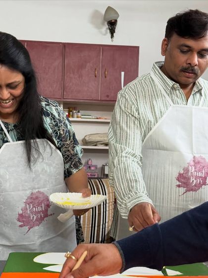 Paint Bar - Private Paint Parties The Paint Bar Vibe: At Our Studio & On The Go photo 42