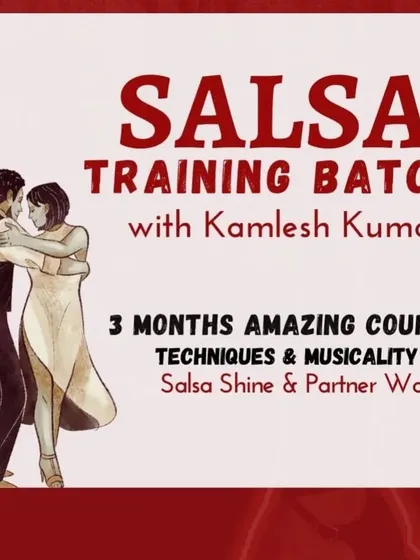 We offer an amazing 3 month Salsa training course for beginners. This intensive batch covers techniques, musicality, solo shines, and partner work to make you a confident dancer.
