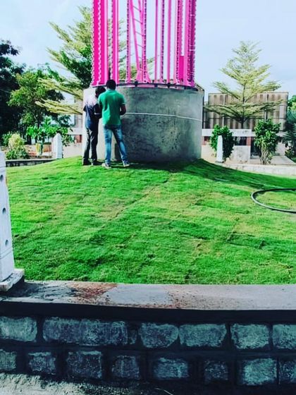 Rakshith Landscaping - Landscape Design & Installation Lush Lawns: Natural & Artificial photo 39