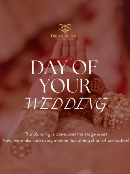 On the day of your wedding, the planning is done and the stage is set. My on-ground team and I are there to manage every detail, ensuring every moment is nothing short of perfection.