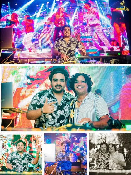 A few snapshots from a high-energy night. Whether I'm deep in the mix, sharing a laugh with my partners in crime, or connecting with the crowd, it's all about the music and the moment.