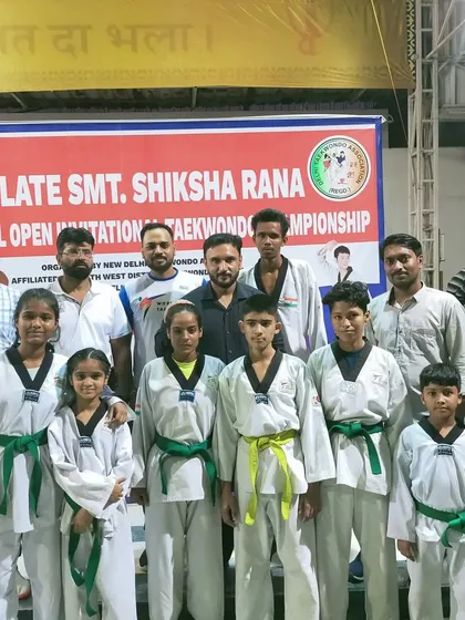 Another team photo from the Late Smt Shiksha Rana Memorial Championship. We are proud of our team's performance.