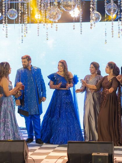 Glamorous Sangeet & Reception Nights photo 32