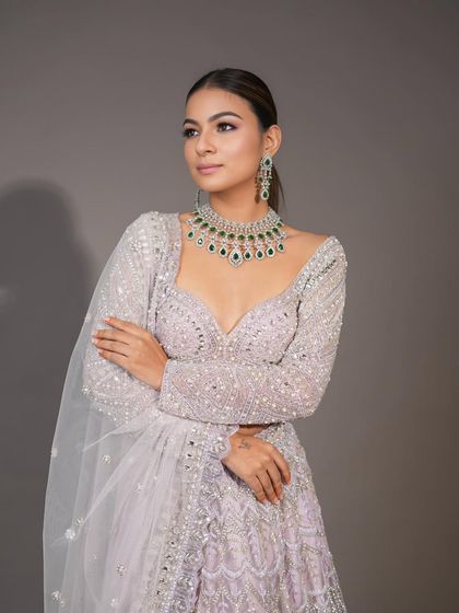 Shwetha Mahadev - Makeup Artistry Training Modern Reception & Sangeet Glam photo 39