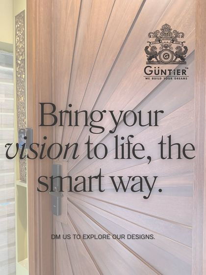 Bring your vision to life the smart way. This image of a modern, secure door invites you to explore my designs and customization options.