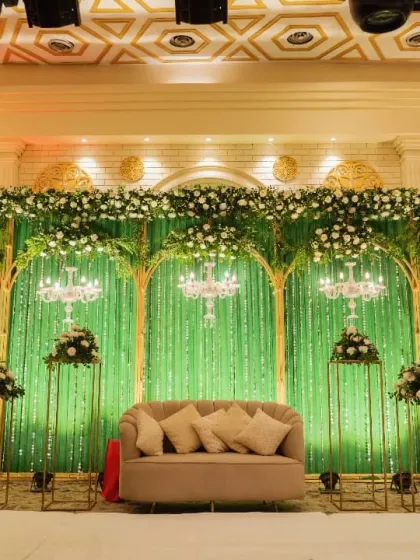 The Wedding Crowns by Mamta Dua - Full Wedding Planning Grand Stage Designs photo 7