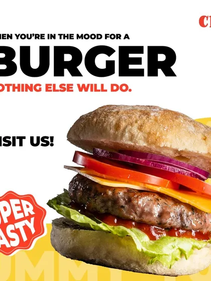 When you're in the mood for a burger, nothing else will do. Our super tasty burgers are made with juicy patties and fresh toppings, served in a soft bun.