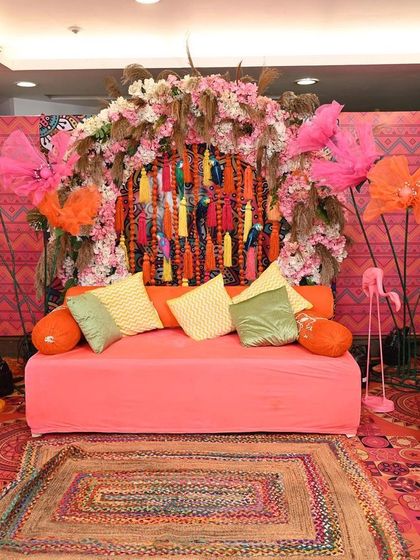 Events Factory - Wedding & Social Event Decor Vibrant Haldi & Mehendi Ceremonies photo 37