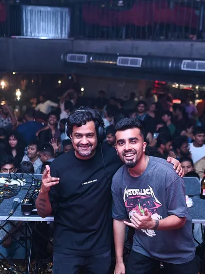 A proud moment with the one and only Sound Avtar after opening for him at Flo.
