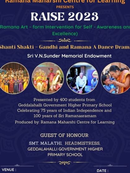 Ramana Maharshi Centre for Learning - Youth Programs & Summer Camps Art for All: Community Outreach photo 12