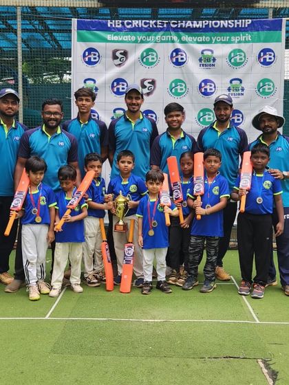 Another winning team from the HB Jr. Cup. Our tournaments are a launchpad for young talent, providing them with their first taste of competitive success.