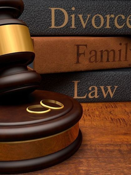 My practice is built on a deep understanding of family law and divorce statutes. These law books signify the legal foundation I use to build a strong case for every client seeking a divorce.