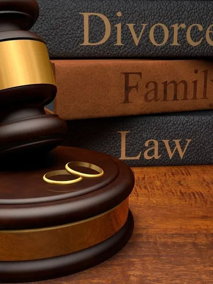 My practice is built on a deep understanding of family law and divorce statutes. These law books signify the legal foundation I use to build a strong case for every client seeking a divorce.
