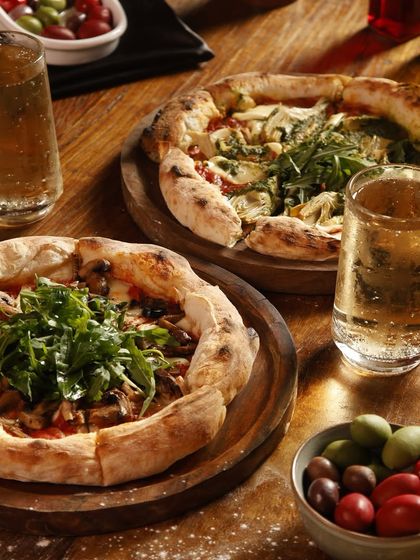 Our Neapolitan pizzas taste like they're fresh from the streets of Naples. Oozing with cheese and packed with flavor, it's the ultimate comfort food with elegantly rich flavors.