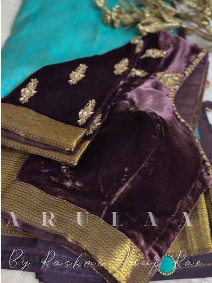 Arulaa by Rashmi Anoop Rao - Custom Bridal & Occasion Wear for Women Bridal Blouse Masterpieces photo 100