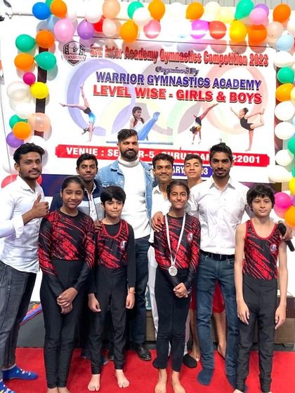 The winners from our 3rd Inter-Academy competition. We have a strong history of developing talented gymnasts.