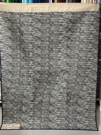 The back of the award-winning sea quilt.