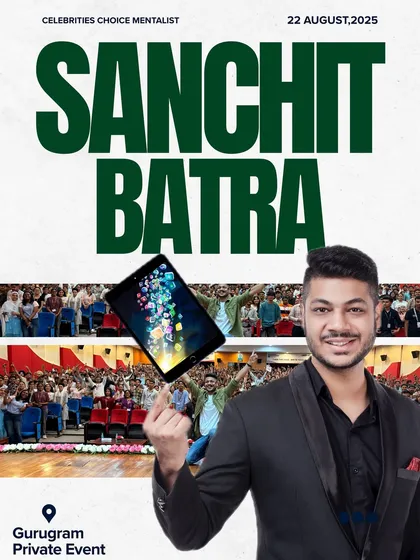 Showtime for a private event in Gurugram. My iPad magic is a popular choice for exclusive parties, offering a modern and sophisticated form of entertainment.