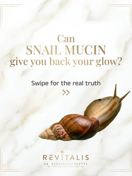 Can Snail Mucin Give You Back Your Glow? This viral K-beauty ingredient is everywhere, but does it work? This carousel dives into the real science behind snail mucin.