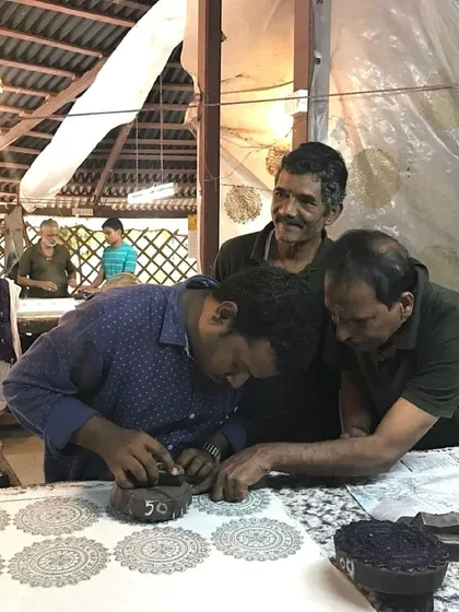 The future of our craft is in nurturing new talent. We are proud to partner with the Asha Foundation, training and working with specially-abled artisans who bring incredible skill, heart, and precision to the art of hand-block printing.