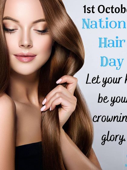 Every day is a good day to care for your hair. Let your hair be your crowning glory by investing in its health through proper nutrition, gentle care, and professional guidance when you need it.