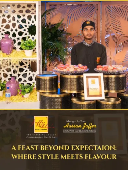 A feast beyond expectation, where style meets flavour. Our staff proudly presents a station filled with colourful macarons, showcasing our commitment to both taste and aesthetics.