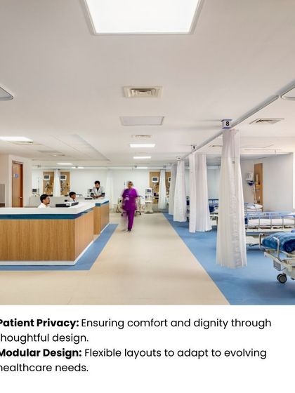 Creative Designer Architects - Healthcare Interior Design Patient-Centered Recovery Rooms & Wards photo 16