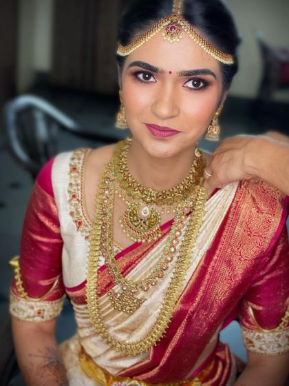 Ganavi Anup - Bridal Makeup Traditional Muhurtham Looks photo 14
