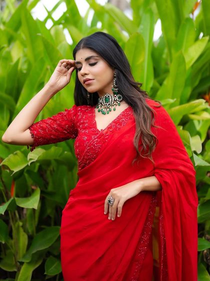 Maya Designer Studio - Custom Bridal & Occasion Wear Exquisite Heirloom Sarees photo 43